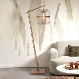 Hokkaido vloerlamp, 176 cm, naturel de Good&Mojo en Naturel – photo produit 1 sur 5