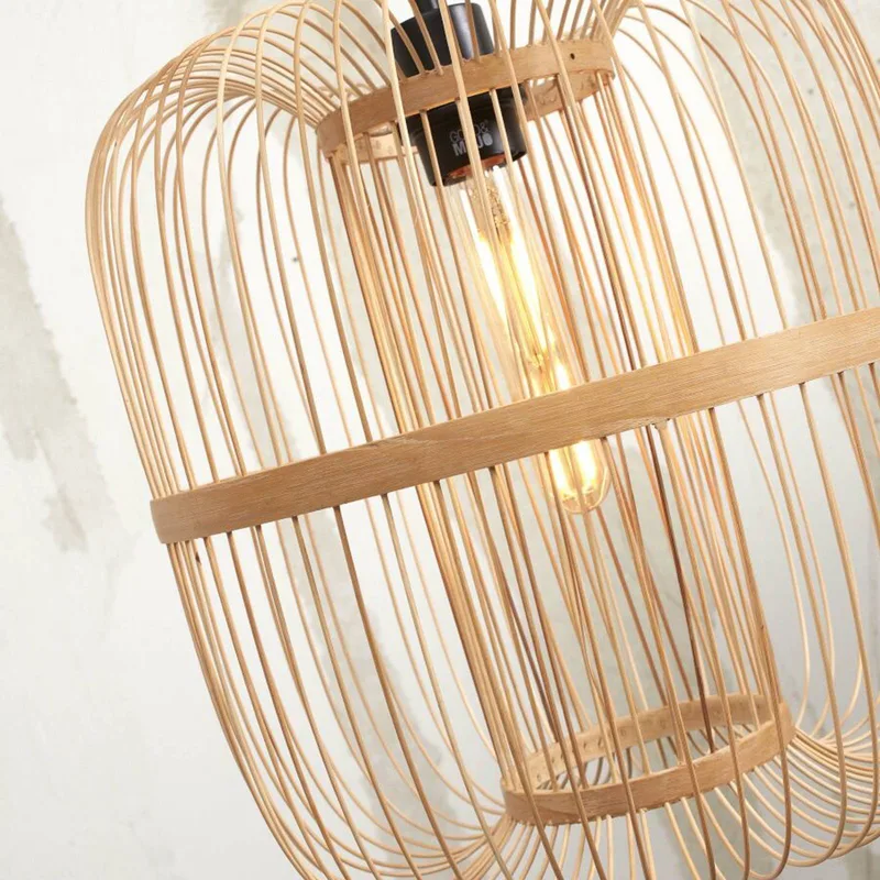 Hokkaido vloerlamp, 176 cm, naturel de Good&Mojo en Naturel – photo produit 5 sur 5