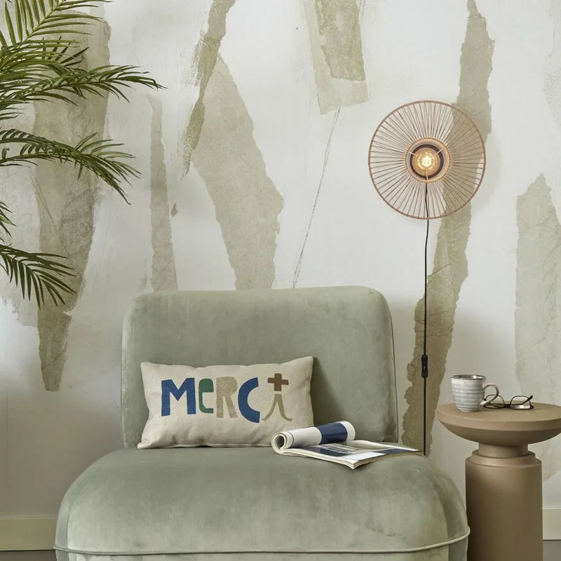 Hokkaido wandlamp van bamboe, naturel de Good&Mojo en Naturel – photo produit 3 sur 5