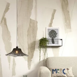 Ibiza hanglamp Ø 50 cm de Good&Mojo en Noir – photo produit 2 sur 5