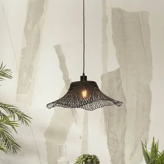 Ibiza hanglamp Ø 50 cm de Good&Mojo en Noir – photo produit 1 sur 5