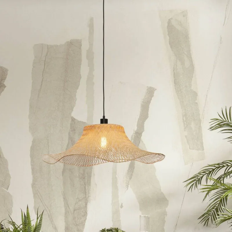 Ibiza hänglampa Ø 65 cm natur från Good&Mojo i Natur – produktbild 1 av 5