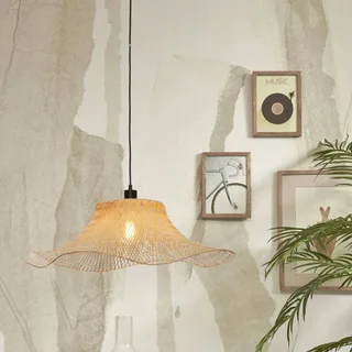 Ibiza hänglampa Ø 65 cm natur från Good&Mojo i Natur – produktbild 2 av 5