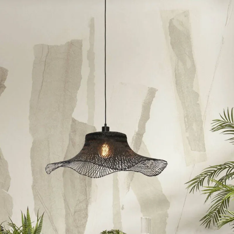 Ibiza hanglamp Ø 65 cm by Good&Mojo in Black – product photo 1 of 5