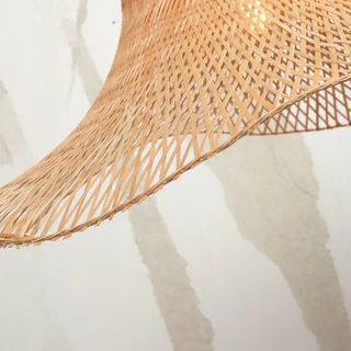 Ibiza plafondlamp Ø 50 cm naturel de Good&Mojo en Naturel – photo produit 4 sur 5