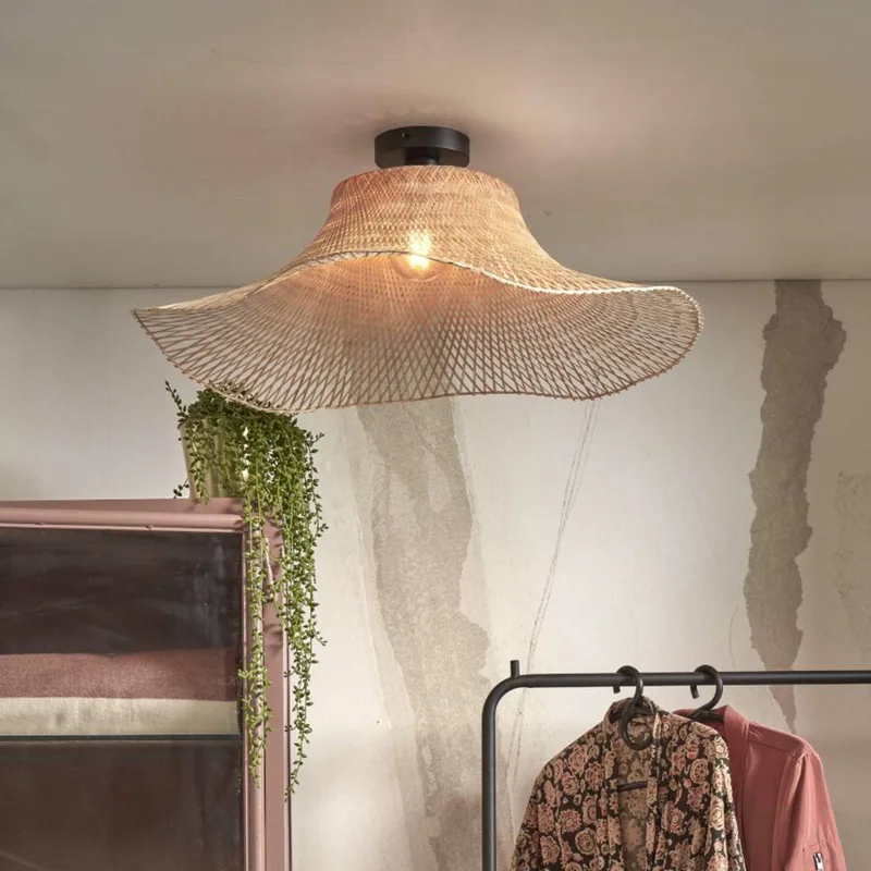Ibiza plafondlamp Ø 65 cm naturel de Good&Mojo en Naturel – photo produit 1 sur 5