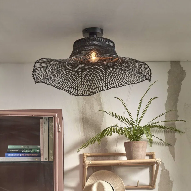 Ibiza plafondlamp Ø 65 cm från Good&Mojo i Svart – produktbild 1 av 5