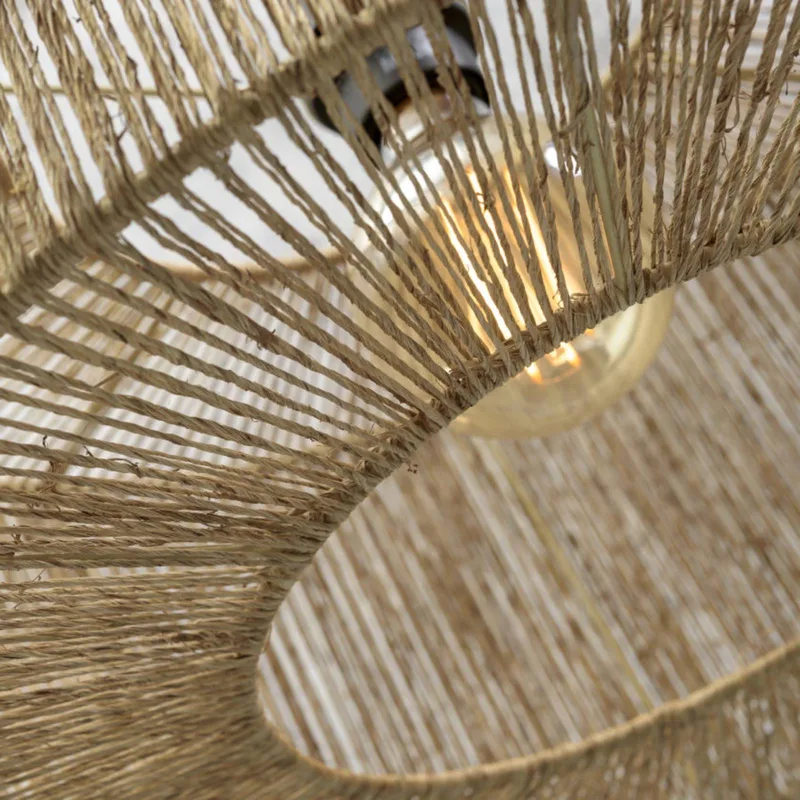 Iguazu-deken, cilindrisch, naturel, Ø 60 cm de Good&Mojo en Naturel – photo produit 2 sur 5