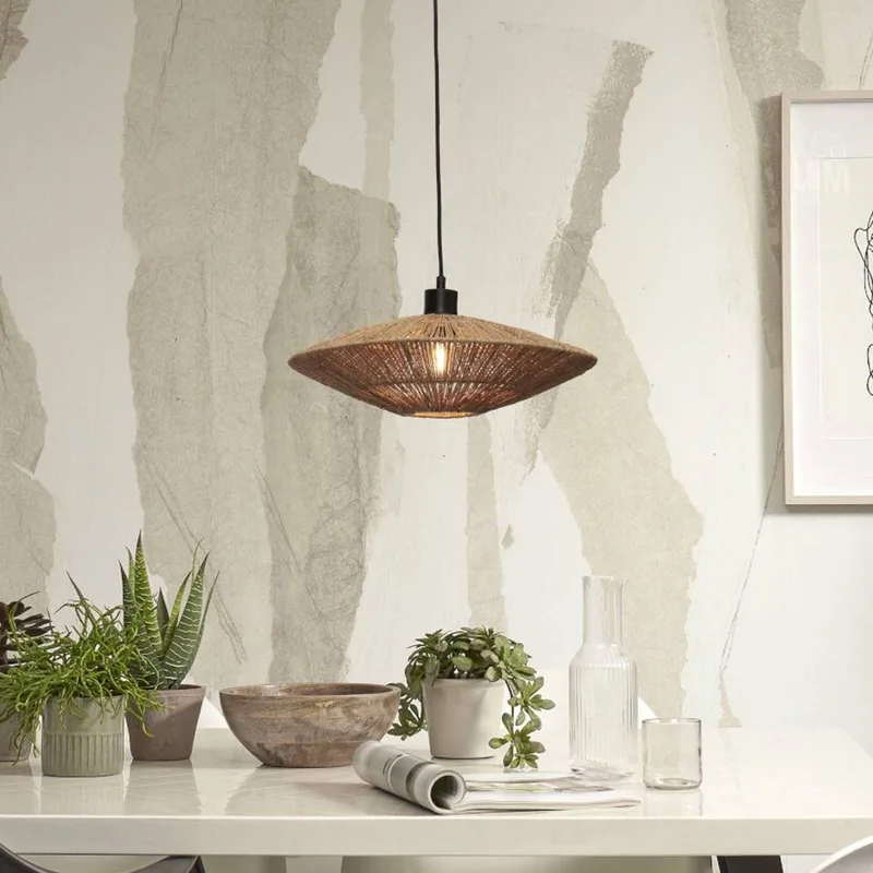 Iguazu hængelampe Ø 40 cm, naturfarvet fra Good&Mojo i Natur – produktbillede 2 af 5