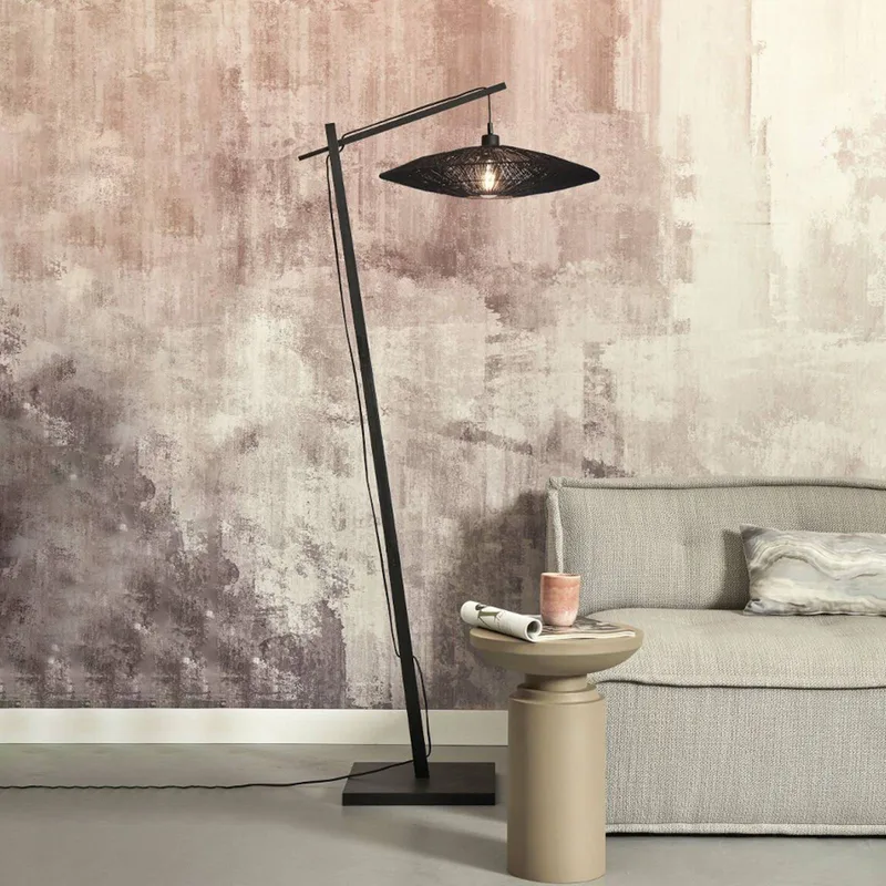 Iguazu Hoogte 176 cm Ø 55 cm de Good&Mojo en Noir – photo produit 1 sur 5