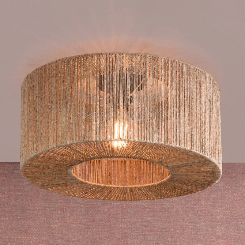 Iguazu taklampa, Ø 50 cm från Good&Mojo i Natur – produktbild 1 av 5