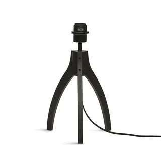 Lampe de table textile noir ø30cm de Good&Mojo en Noir – photo produit 3 sur 5