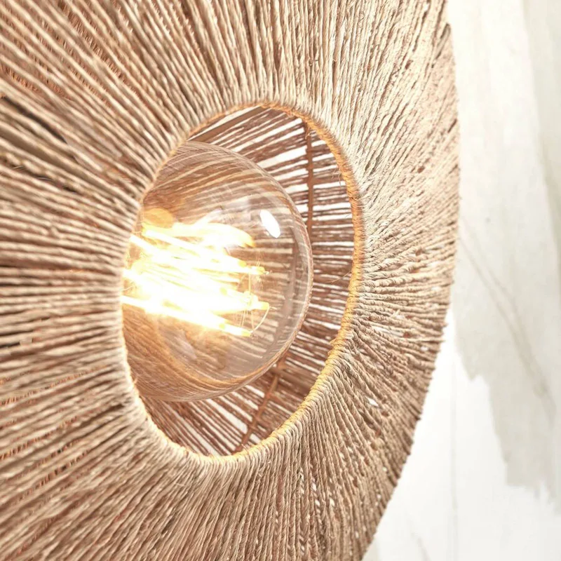 Iguazu wandlamp Ø 40 cm naturel de Good&Mojo en Naturel – photo produit 2 sur 5