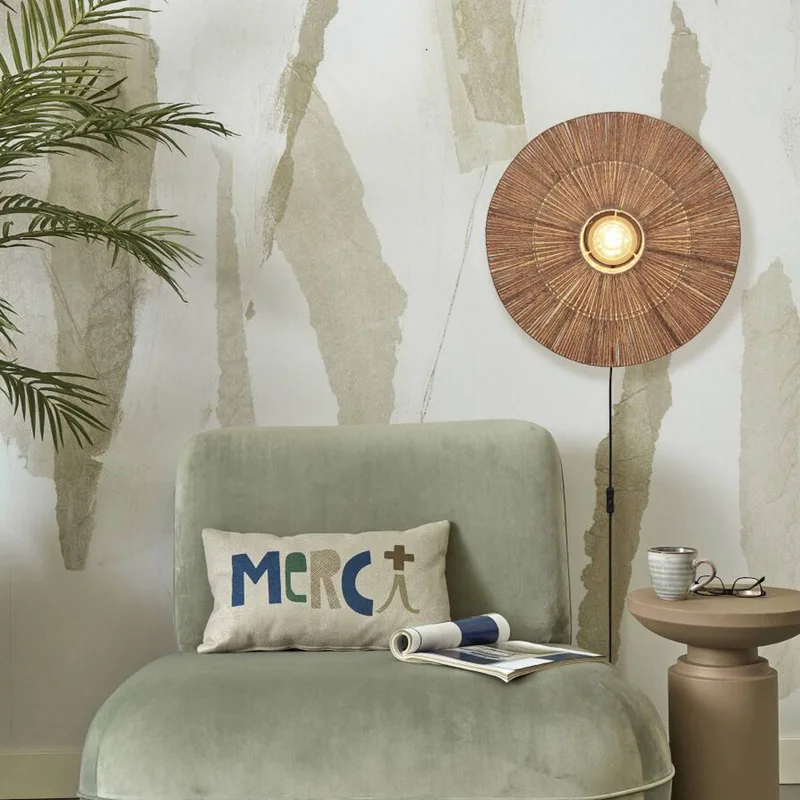 Iguazu Wandleuchte Ø55cm natur von Good&Mojo in Natur – Produktfoto 1 von 5