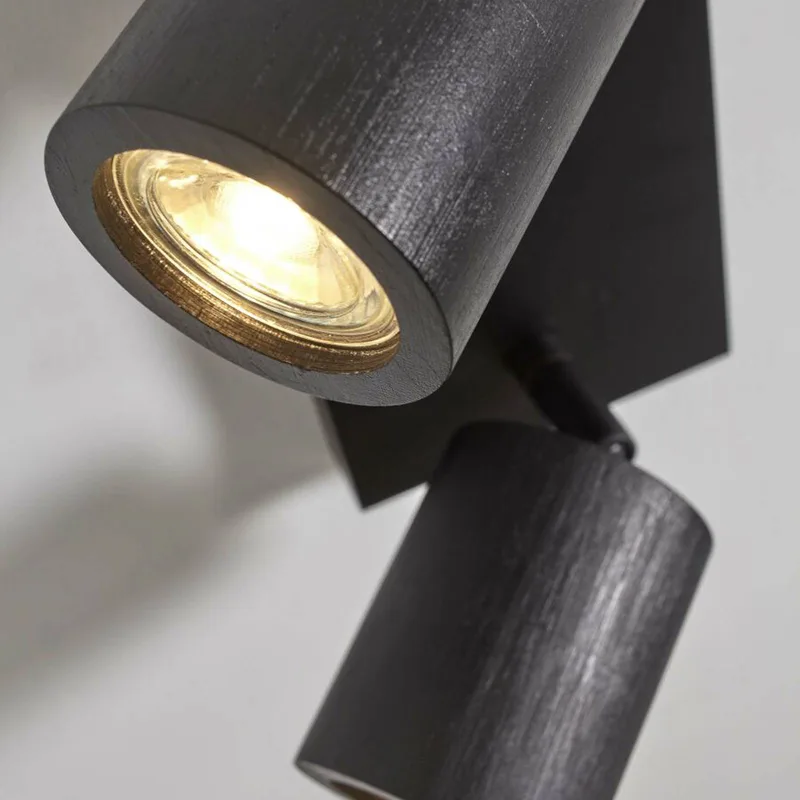 Java plafondlamp, 2-lamps fra Good&Mojo i Sort – produktbillede 4 af 5