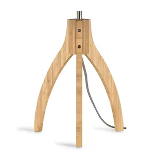 Java tafellamp met drie poten, naturel/zwart van Good&Mojo in Naturel, Zwart – productfoto 5 van 5
