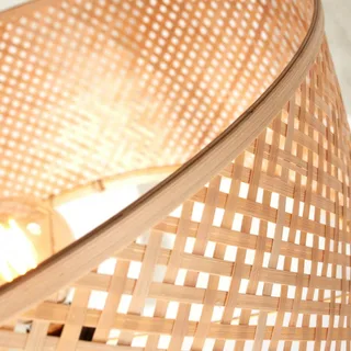 Java vloerlamp met drie poten, naturel van Good&Mojo in Naturel – productfoto 5 van 5