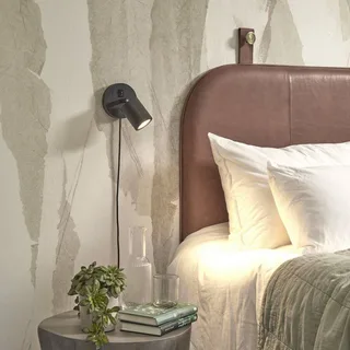 Java wandlamp, stekker, 1-lamp från Good&Mojo i Svart – produktbild 3 av 4