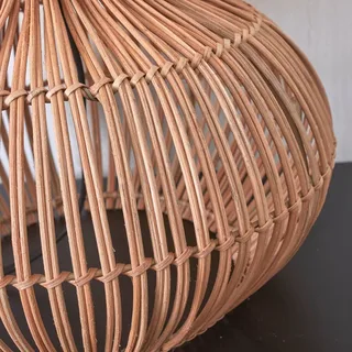 Kalahari tafellamp 47 cm, donker linnen von Good&Mojo in Licht hout, Donker linnen – Produktfoto 3 von 3