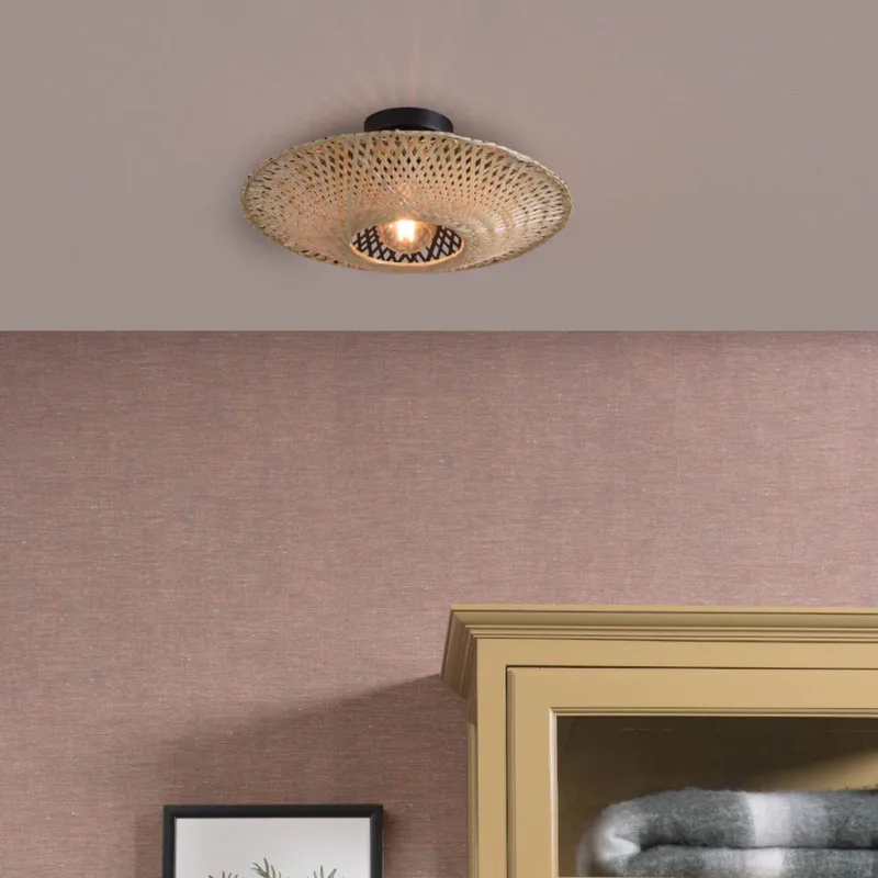 Kalimantan plafondlamp naturel, Ø 44 cm fra Good&Mojo i Natur – produktbillede 1 af 5