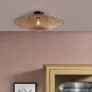 Kalimantan plafondlamp naturel, Ø 60 cm fra Good&Mojo i Natur – produktbillede 1 af 5