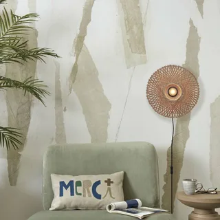 Kalimantan Wand naturel Ø 30 cm fra Good&Mojo i Natur – produktbillede 1 af 5