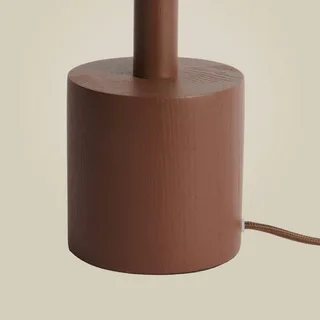LED tafellamp Okinawa, 35 cm, hout de Good&Mojo en Marron – photo produit 5 sur 5