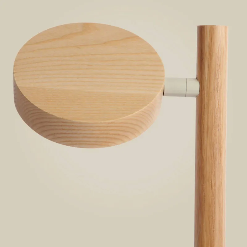 LED tafellamp Okinawa, naturel, 35 cm, hout de Good&Mojo en Naturel – photo produit 4 sur 5