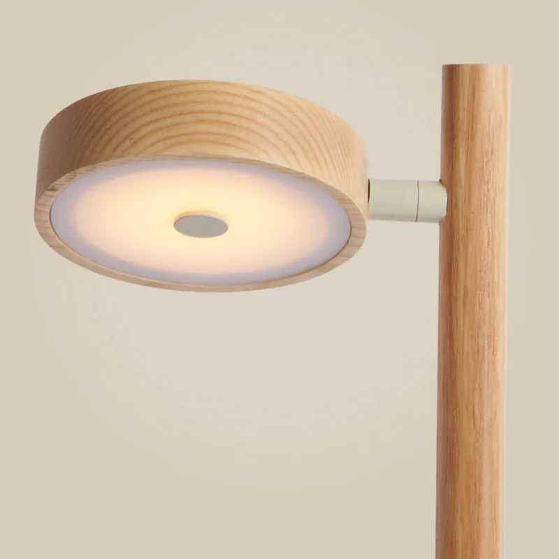 LED tafellamp Okinawa, naturel, 35 cm, hout de Good&Mojo en Naturel – photo produit 5 sur 5