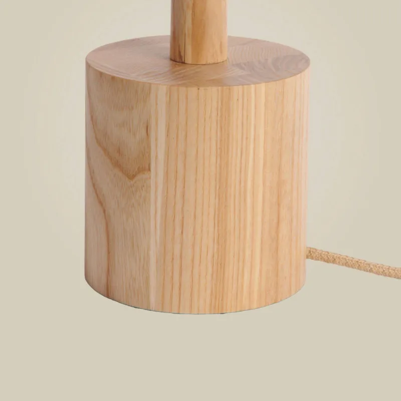 LED tafellamp Okinawa, naturel, 35 cm, hout de Good&Mojo en Naturel – photo produit 3 sur 5