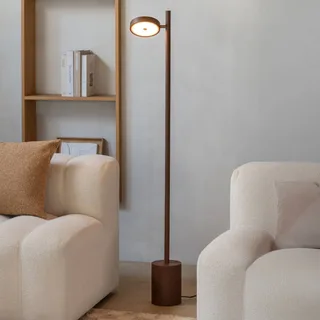 LED vloerlamp Okinawa, 1-lamp, 146 cm, hout von Good&Mojo in Braun – Produktfoto 2 von 5