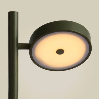 LED vloerlamp Okinawa, 1-lamp, 146 cm, hout från Good&Mojo i Grön – produktbild 4 av 5