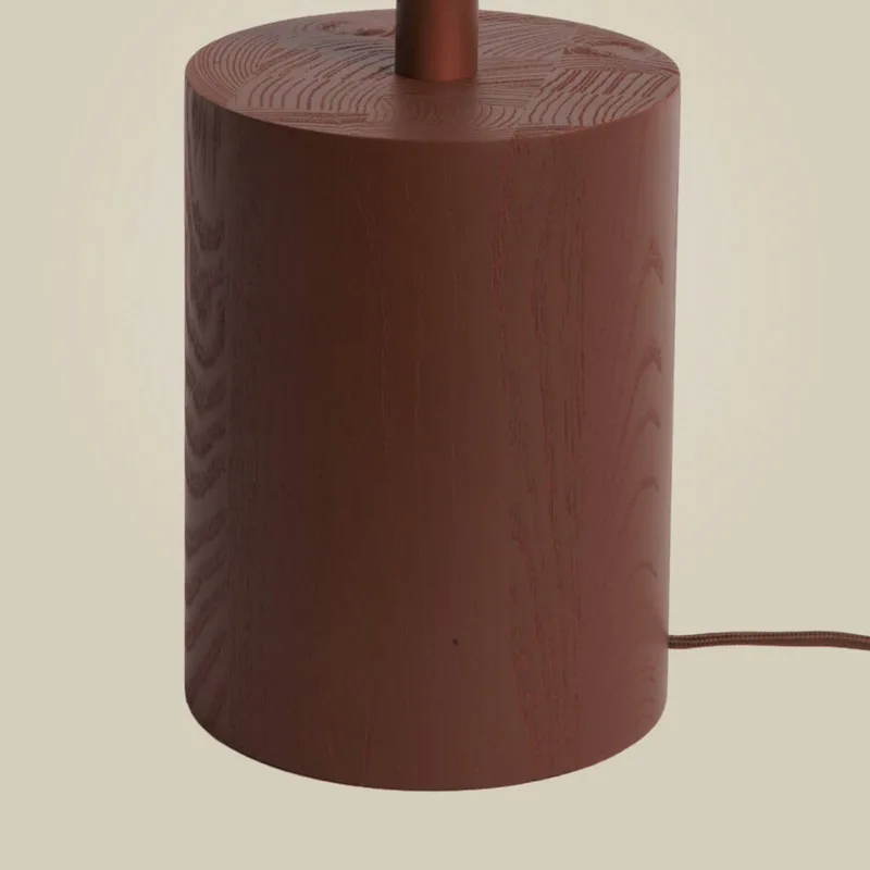 LED vloerlamp Okinawa, 2-lamps, 146 cm, hout de Good&Mojo en Marron – photo produit 4 sur 5