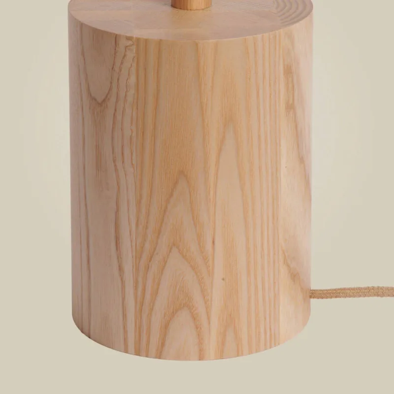 LED vloerlamp Okinawa, 2-lamps, naturel, 146 cm, hout by Good&Mojo in Natural – product photo 5 of 5