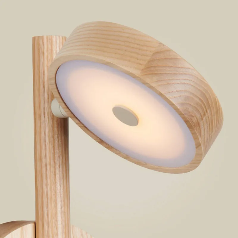 LED wandlamp Okinawa, naturel, stekker, hout fra Good&Mojo i Natur – produktbillede 3 af 4