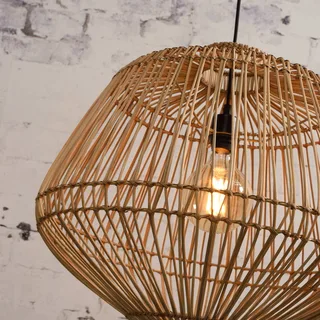 Suspension Madagascar - Bois naturel - Rotin de Good&Mojo en Naturel – photo produit 5 sur 5