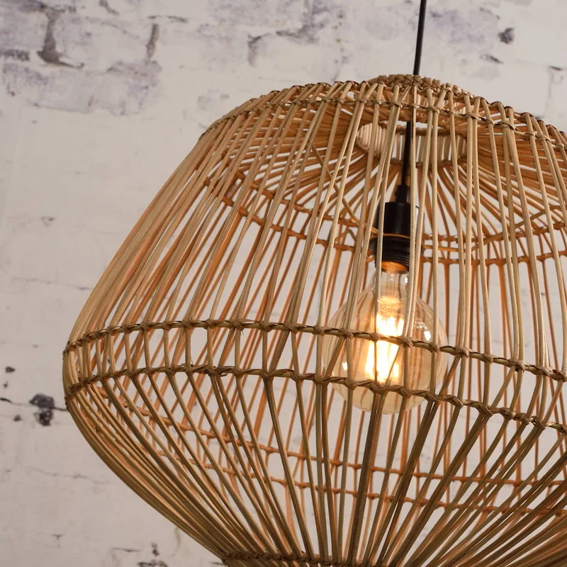 Suspension Madagascar - Bois naturel - Rotin de Good&Mojo en Naturel – photo produit 5 sur 5