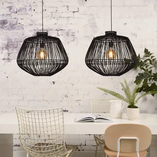 Madagascar hanglamp van Good&Mojo in Zwart – productfoto 4 van 5
