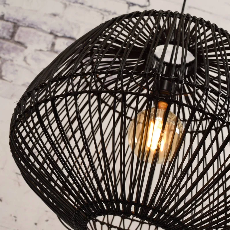 Madagascar hanglamp van Good&Mojo in Zwart – productfoto 5 van 5