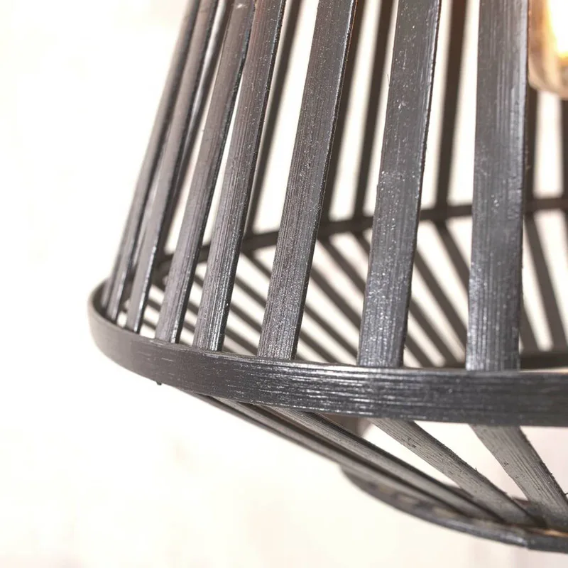 Merapi hanglamp 30x30 de Good&Mojo en Noir – photo produit 2 sur 3