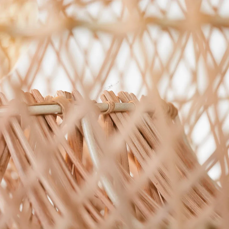 Deckenleuchte ARIZONA, LED wechselbar von Good&Mojo in Natuurlijk bamboe – Produktfoto 5 von 5