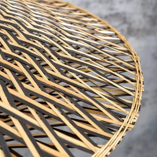 Plafonnier Bali - Bois naturel - Bambou de Good&Mojo en Naturel, Noir – photo produit 4 sur 5