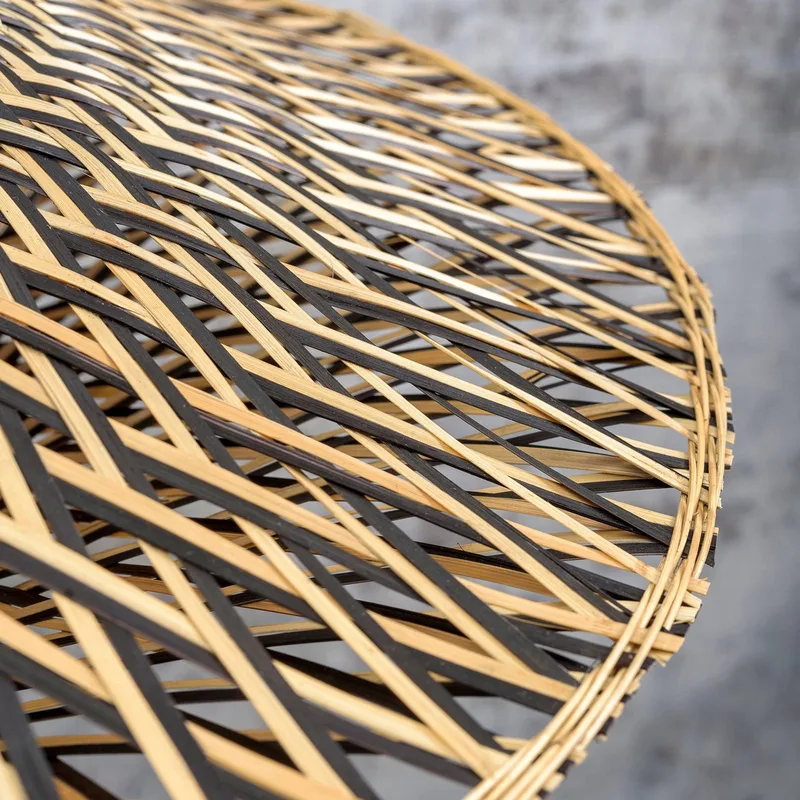 Plafonnier Bali - Bois naturel - Bambou de Good&Mojo en Naturel, Noir – photo produit 4 sur 5