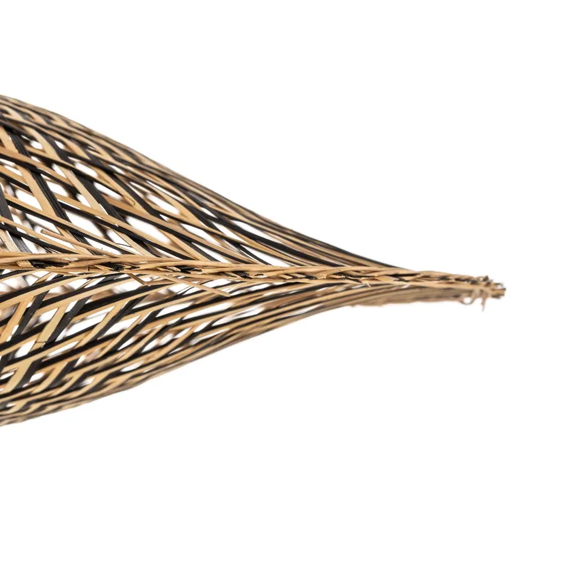 Plafonnier Bali - Bois naturel - Bambou de Good&Mojo en Naturel, Noir – photo produit 4 sur 5
