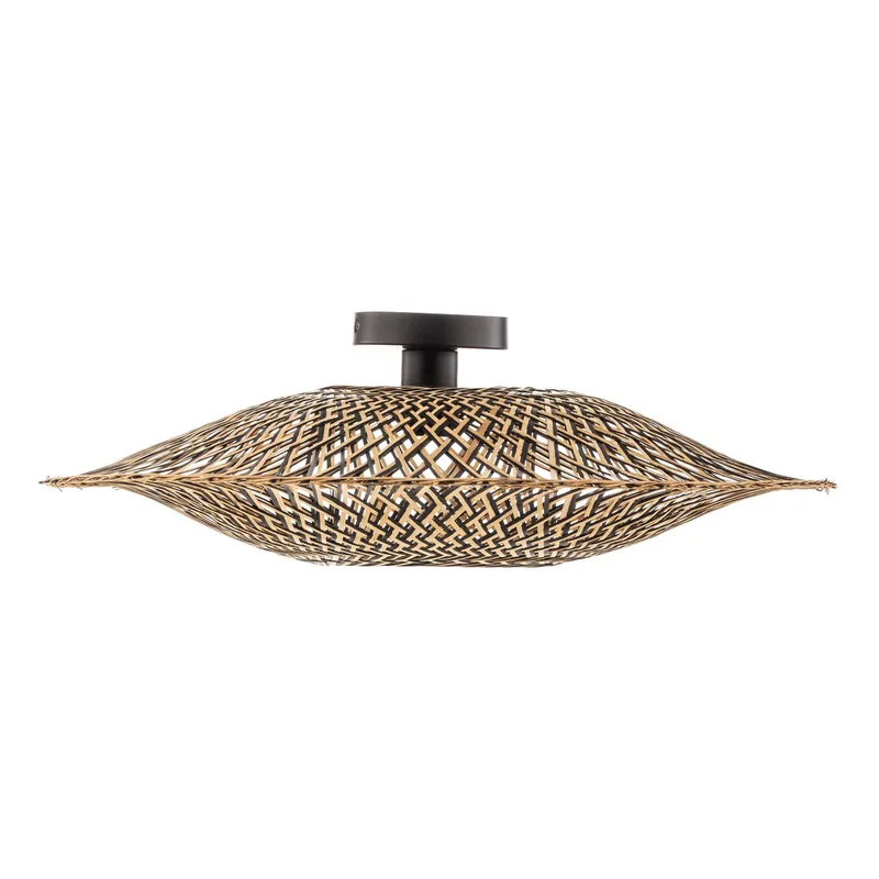 Plafonnier Bali - Bois naturel - Bambou de Good&Mojo en Naturel, Noir – photo produit 5 sur 5