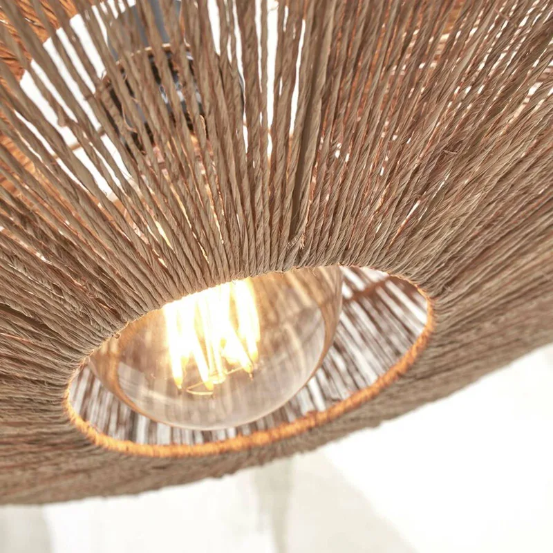 Plafondlamp Iguazu, naturel, Ø 55 cm de Good&Mojo en Natuurkleuren – photo produit 3 sur 5