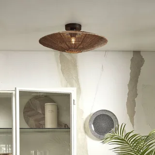 Plafondlamp Iguazu, naturel, Ø 55 cm de Good&Mojo en Natuurkleuren – photo produit 2 sur 5