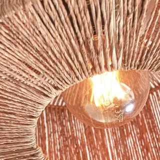 Plafondlamp Iguazu, Ø 30 cm, naturel de Good&Mojo en Naturel – photo produit 4 sur 5