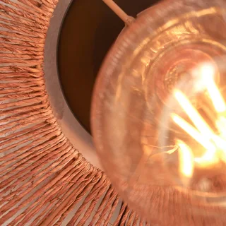 Plafondlamp Iguazu, Ø 30 cm, naturel de Good&Mojo en Naturel – photo produit 5 sur 5