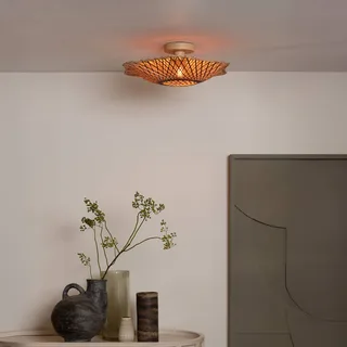 plafondlamp Madura, Ø 44 cm, bruin, bamboe, E27 fra Good&Mojo i Natuurlijk bamboe, Brun – produktbillede 2 af 5